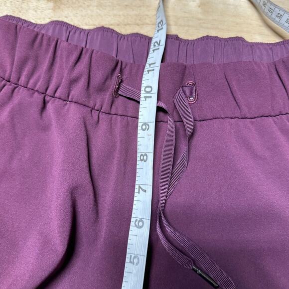 Lululemon On The Fly Pant 28" Dark Adobe Women's Size 8 Excellent Used Condition - Picture 7 of 8